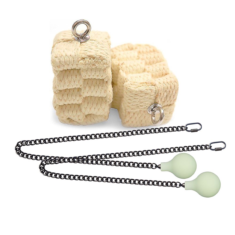 Pair of Pro Large Block Fire Poi