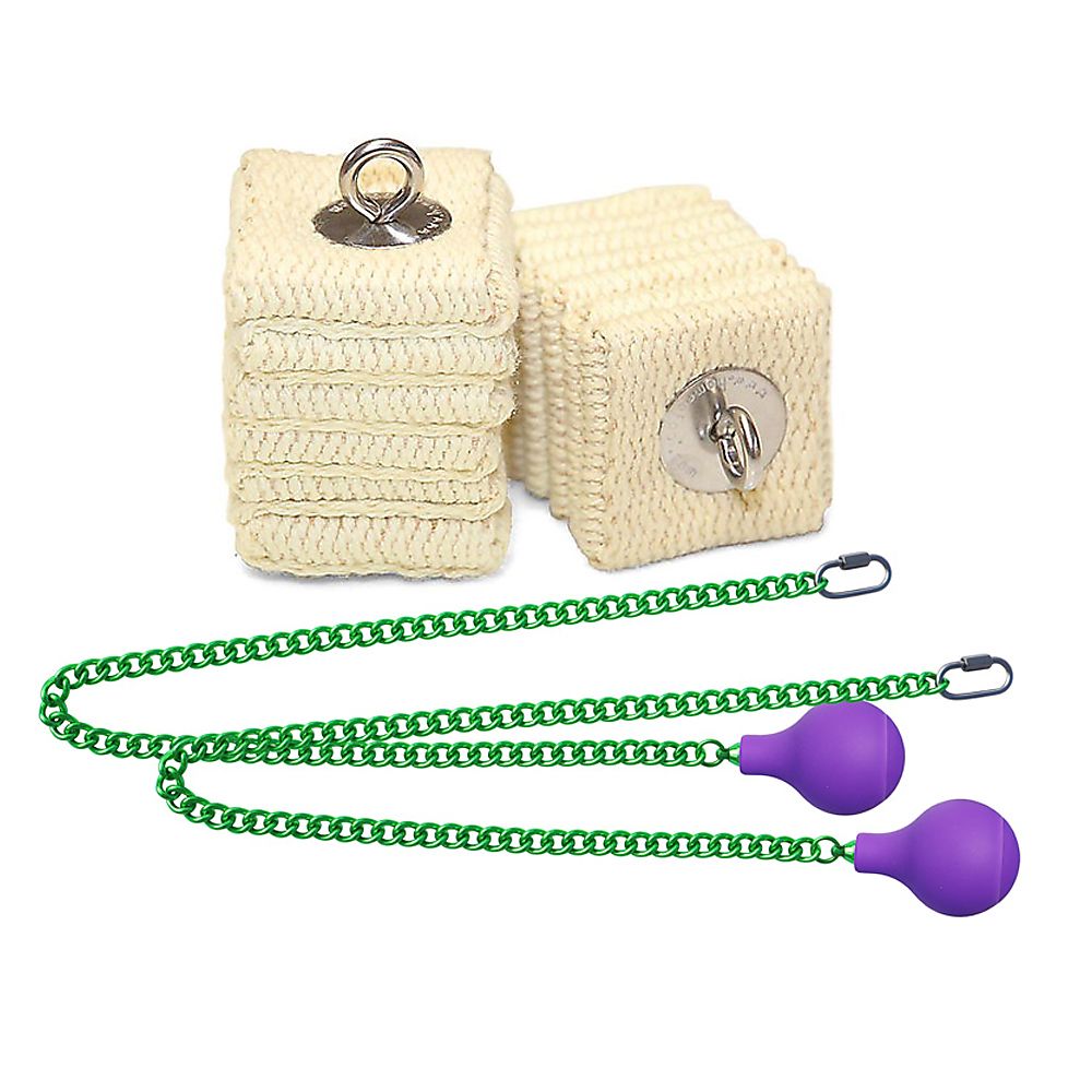 Pair of Pro Large Cathedral Fire Poi