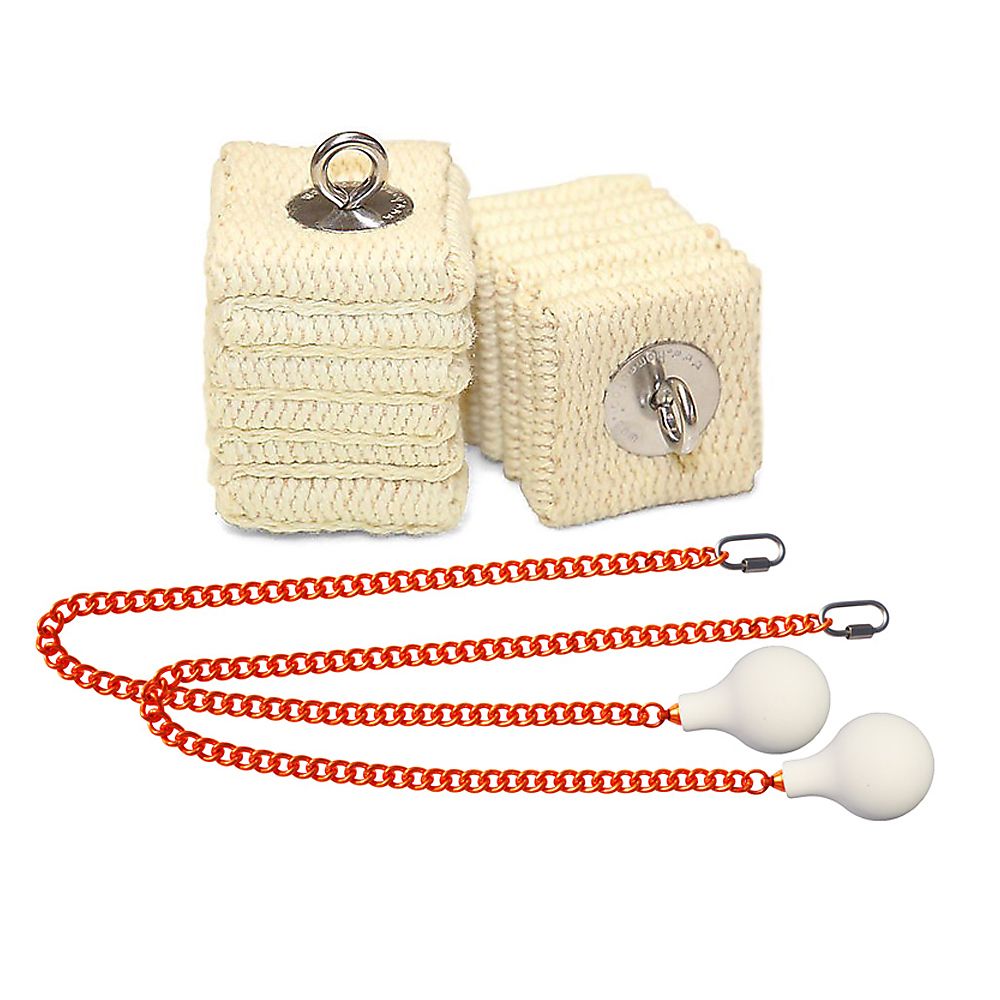 Pair of Pro Large Cathedral Fire Poi