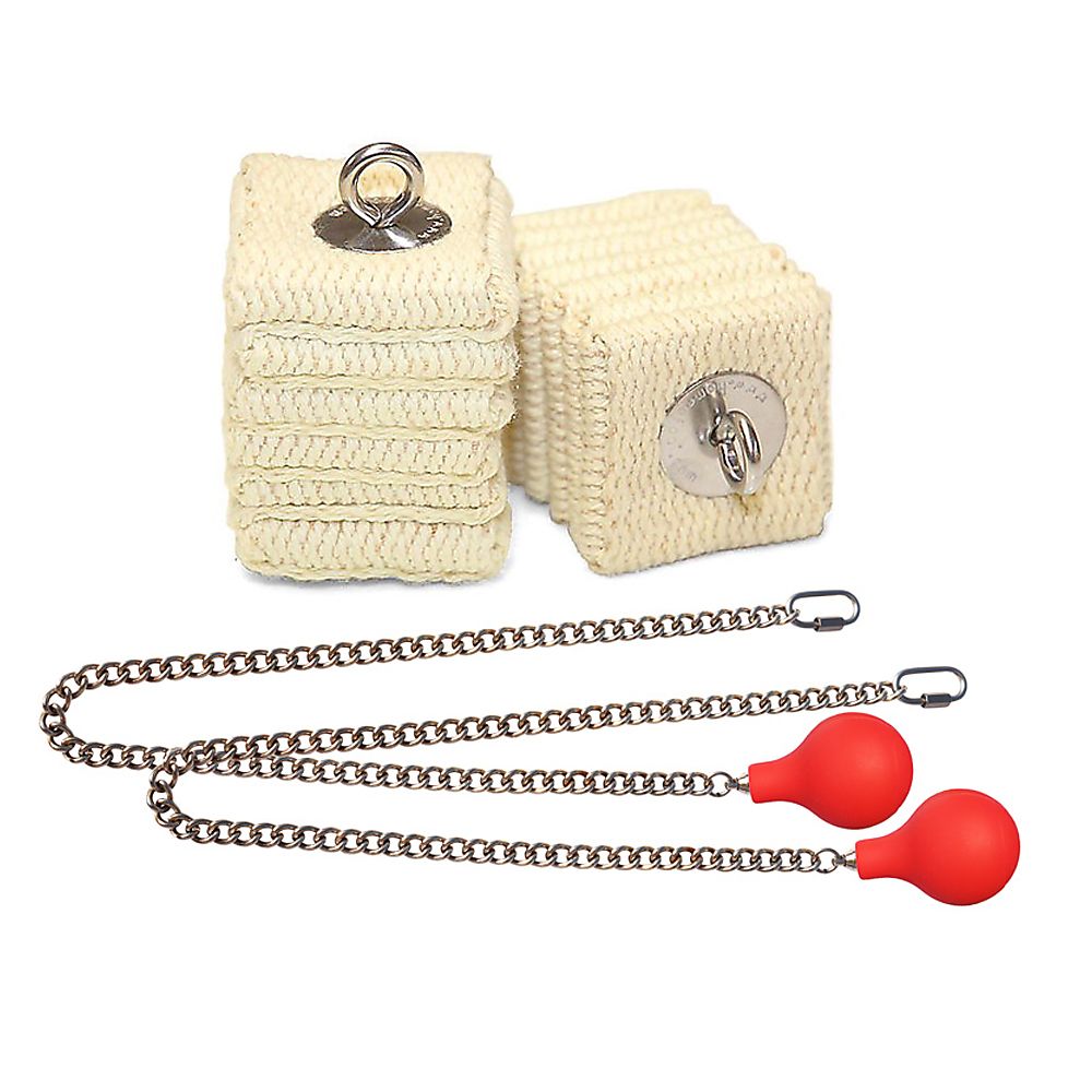 Pair of Pro Large Cathedral Fire Poi