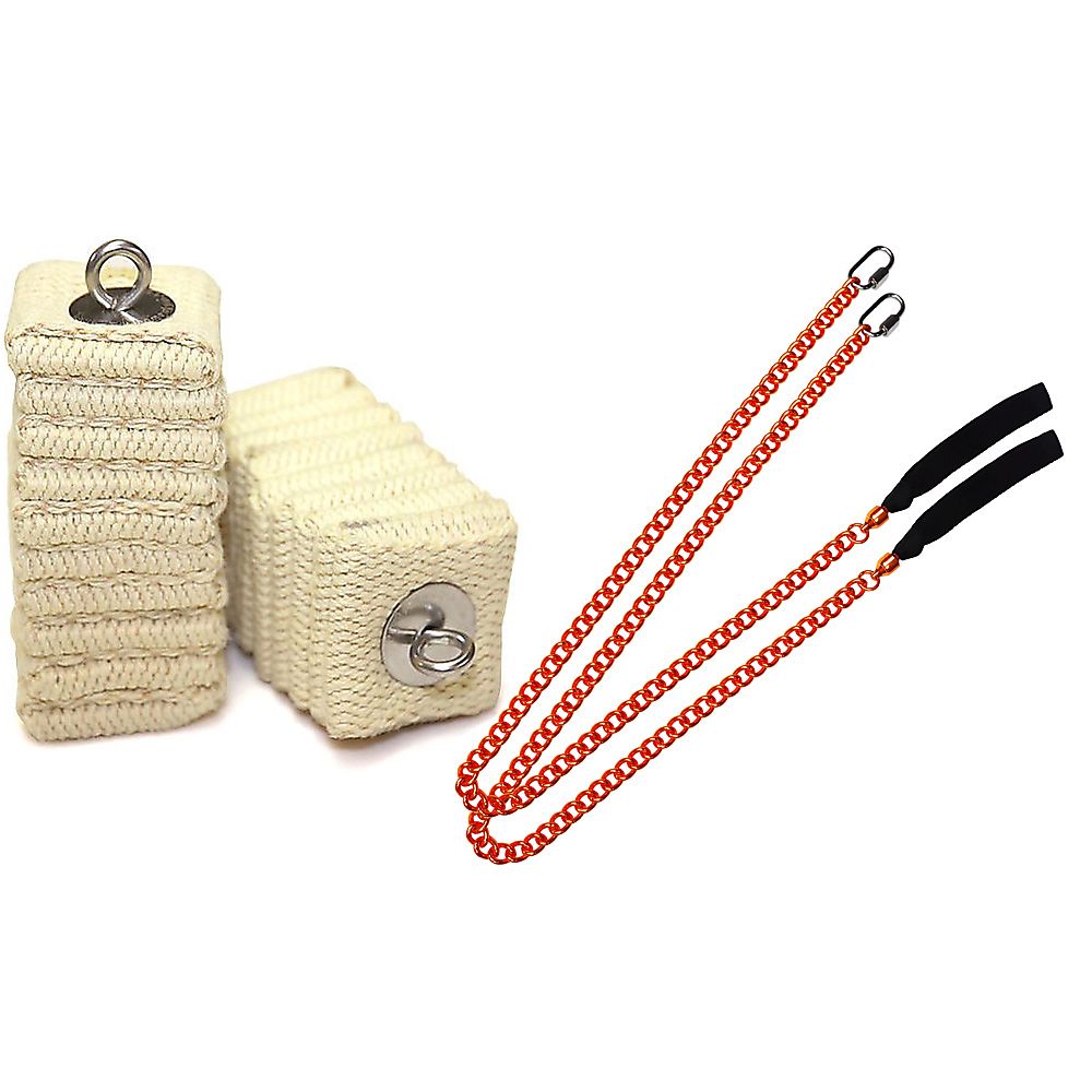 Pair of Pro Extra Large Cathedral Fire Poi