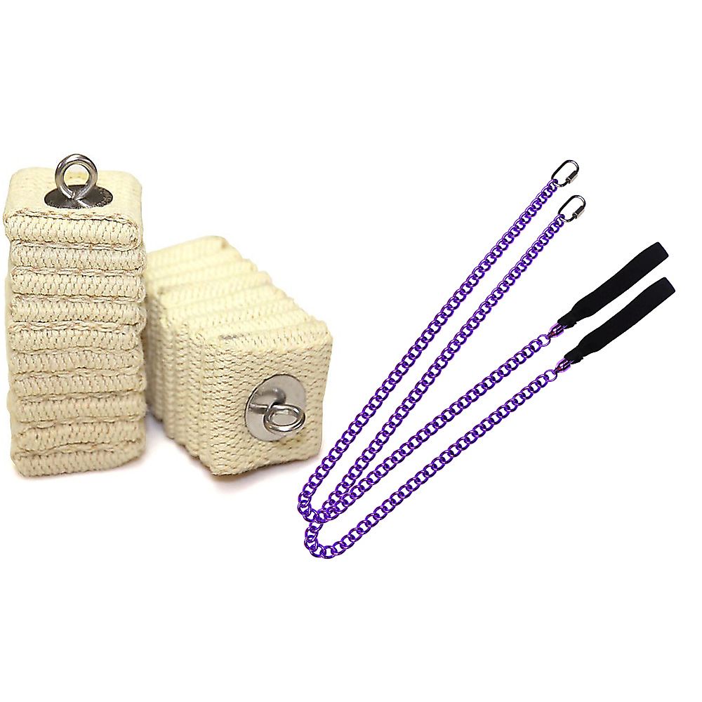 Pair of Pro Extra Large Cathedral Fire Poi