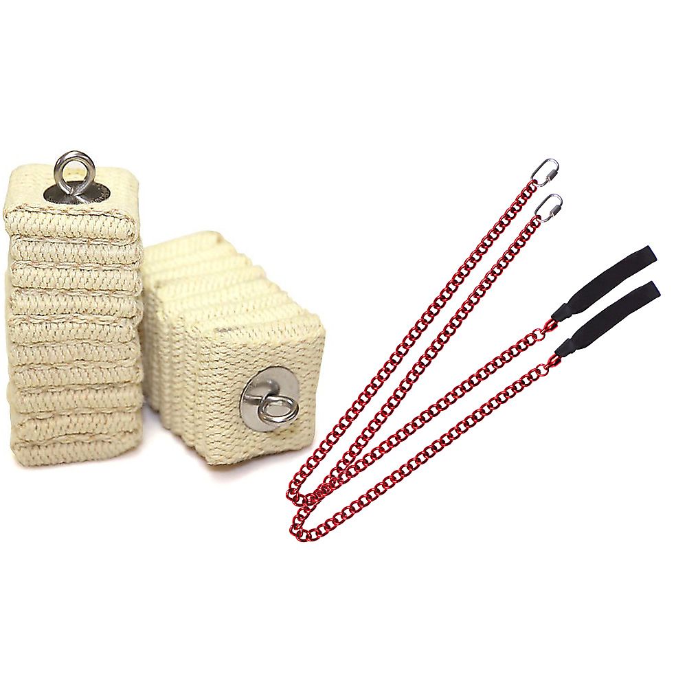 Pair of Pro Extra Large Cathedral Fire Poi