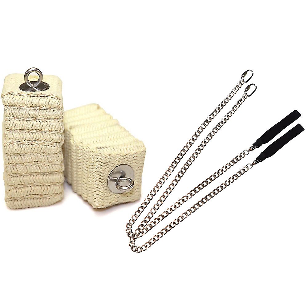 Pair of Pro Extra Large Cathedral Fire Poi