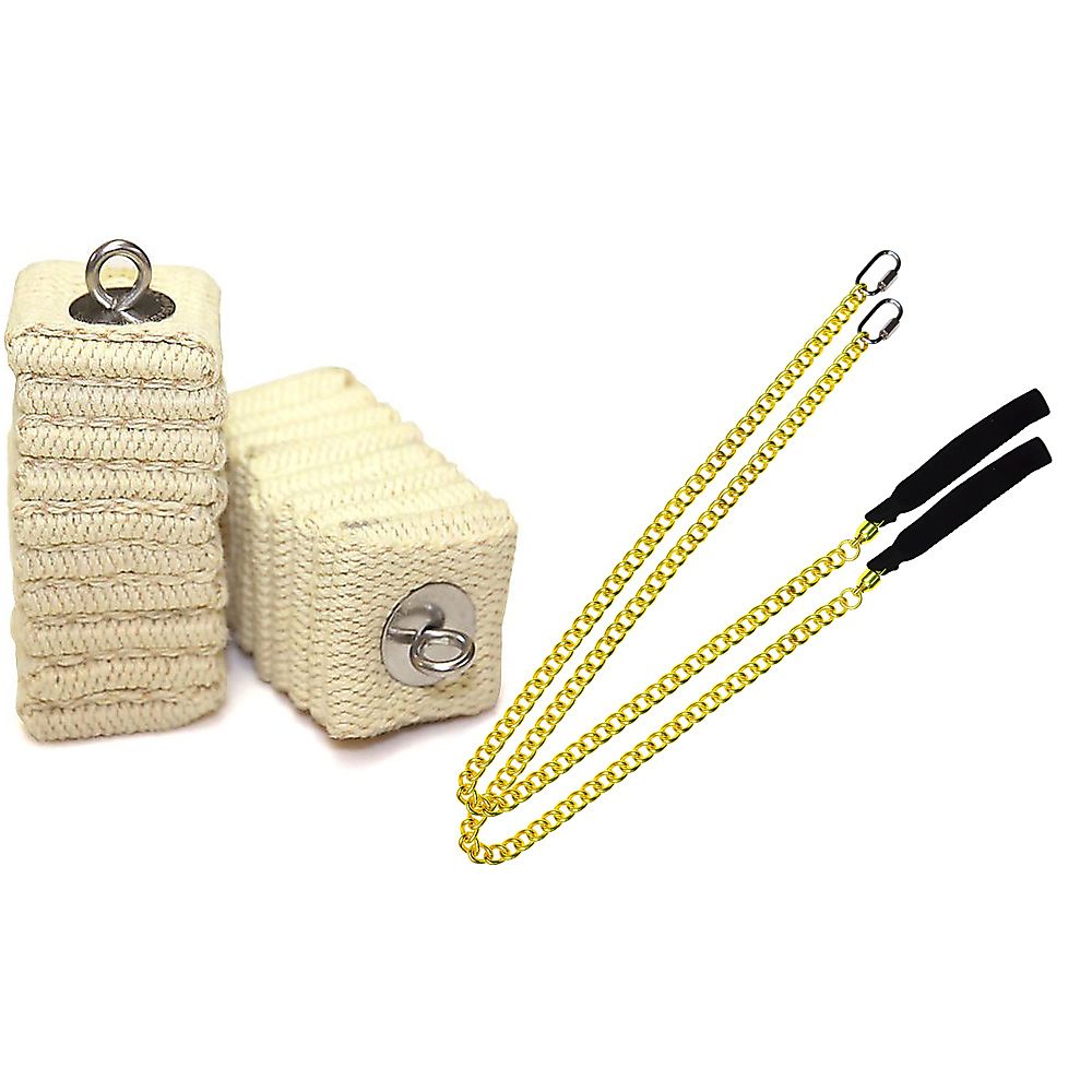 Pair of Pro Extra Large Cathedral Fire Poi