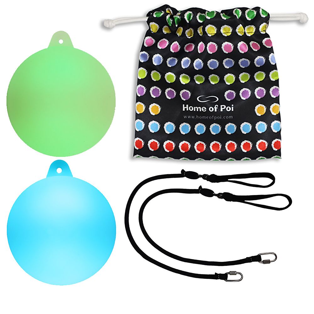 Pair of Multi-Color LED Poi