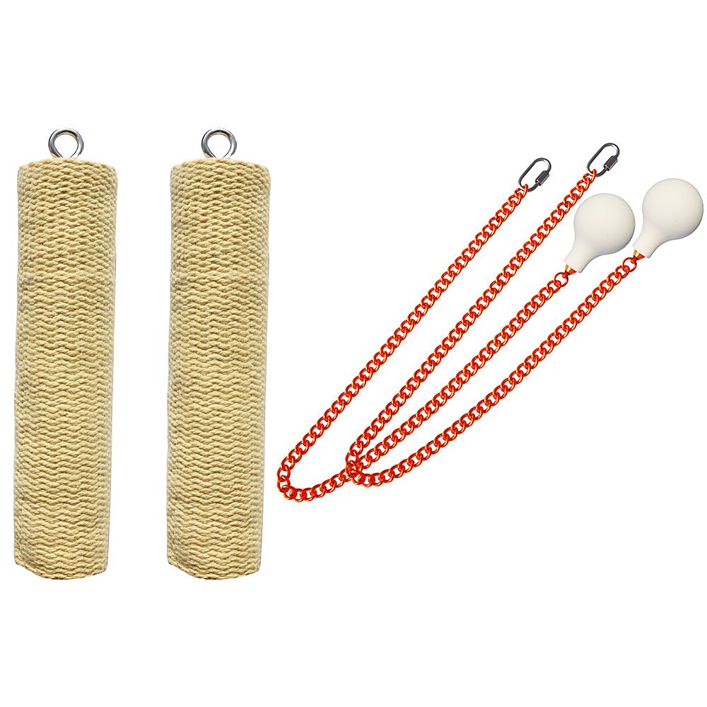 Pair of Pro Extra Large Weka Fire Poi