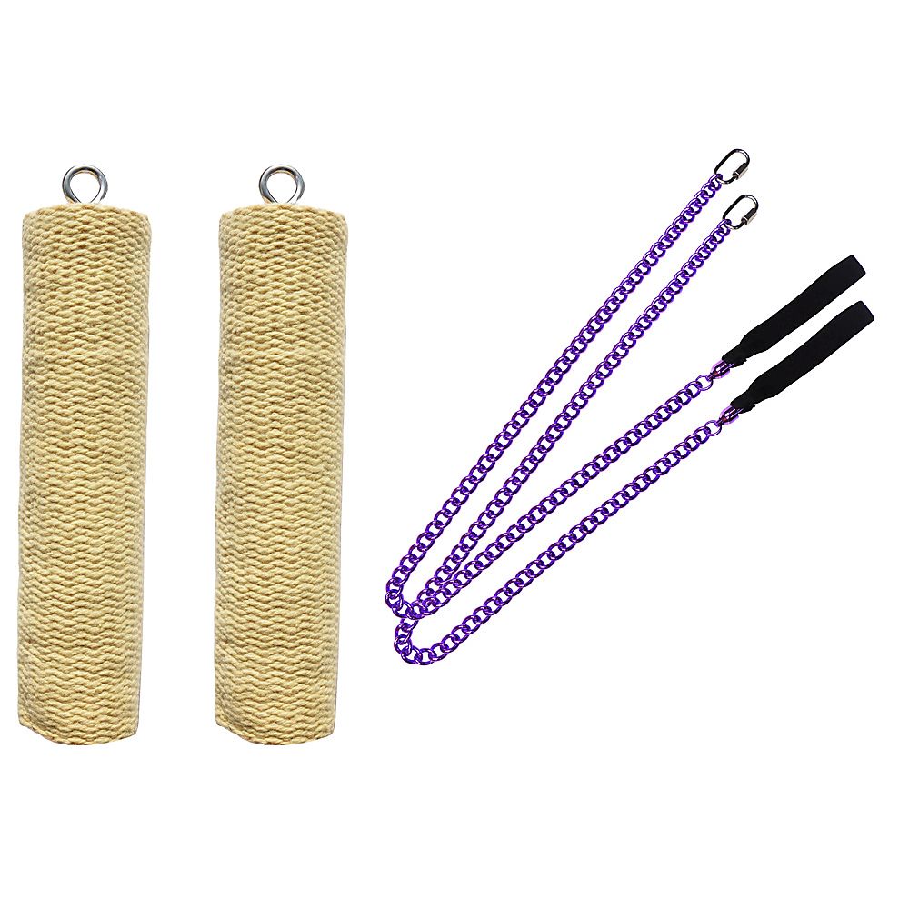 Pair of Pro Extra Large Weka Fire Poi