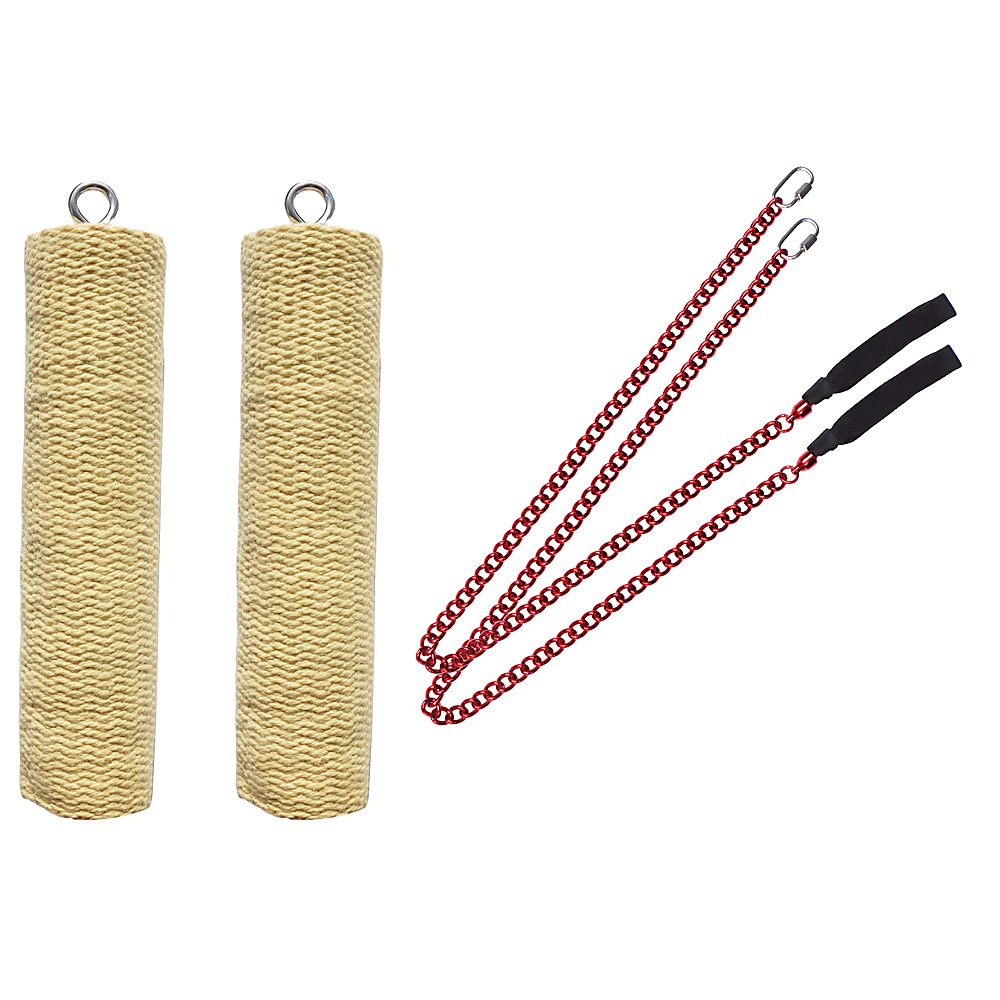 Pair of Pro Extra Large Weka Fire Poi