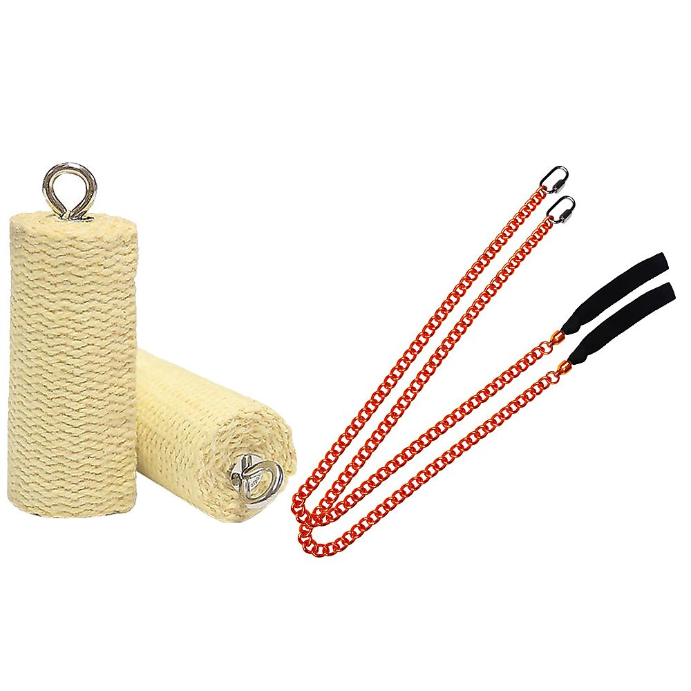 Pair of Pro Large Weka Fire Poi