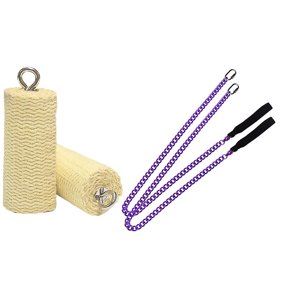 Pair of Pro Large Weka Fire Poi