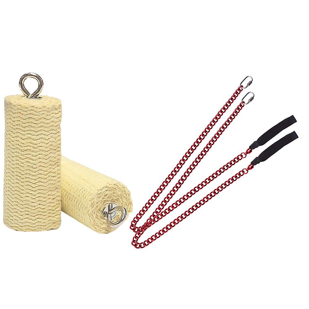 Pair of Pro Large Weka Fire Poi