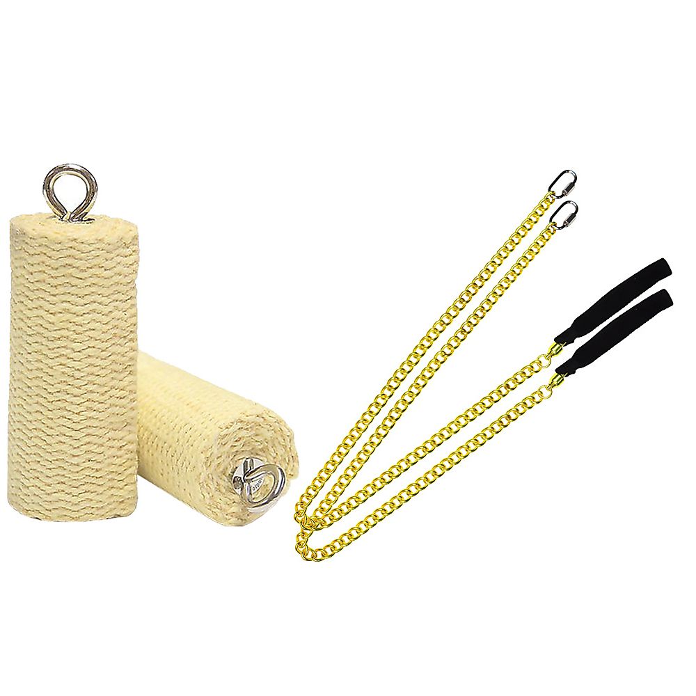 Pair of Pro Large Weka Fire Poi