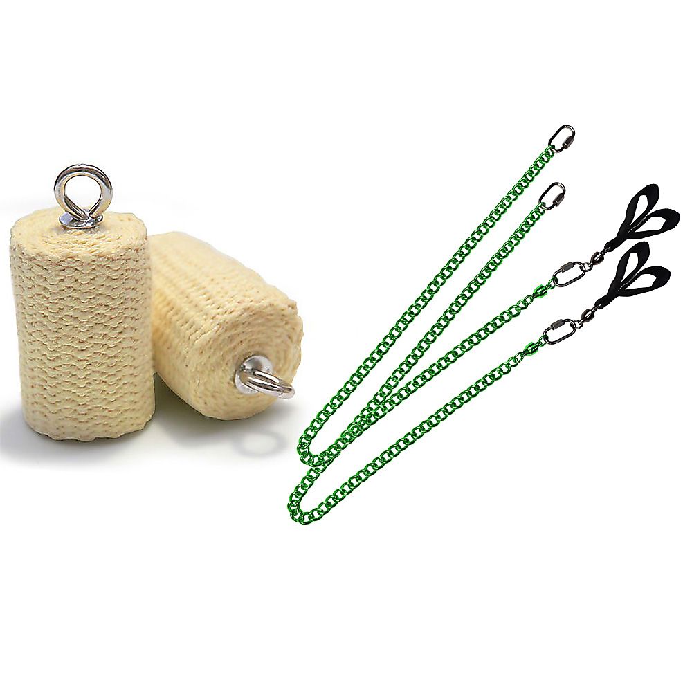 Pair of Pro Medium Weka Fire Poi