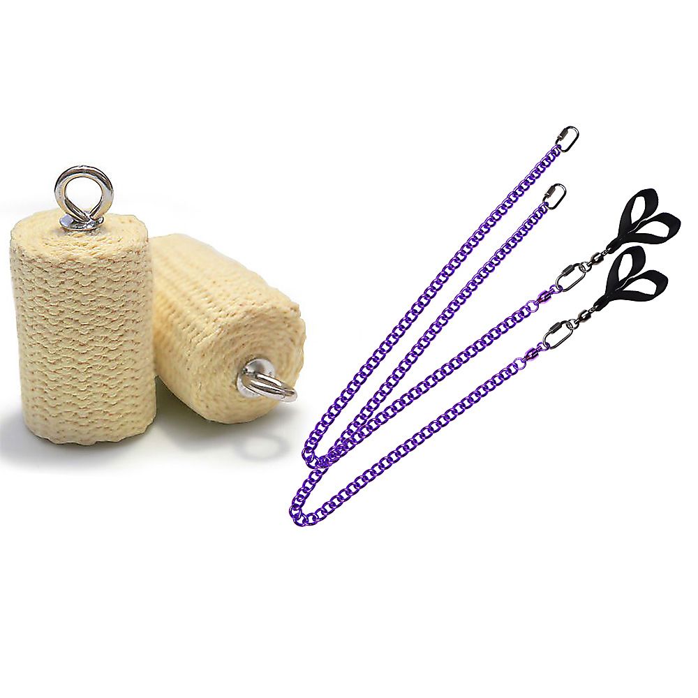 Pair of Pro Medium Weka Fire Poi