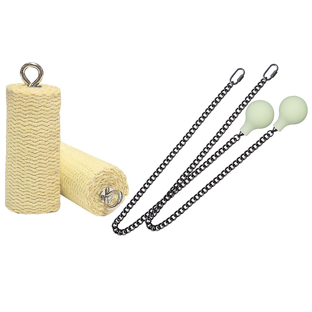 Pair of Pro Large Weka Fire Poi