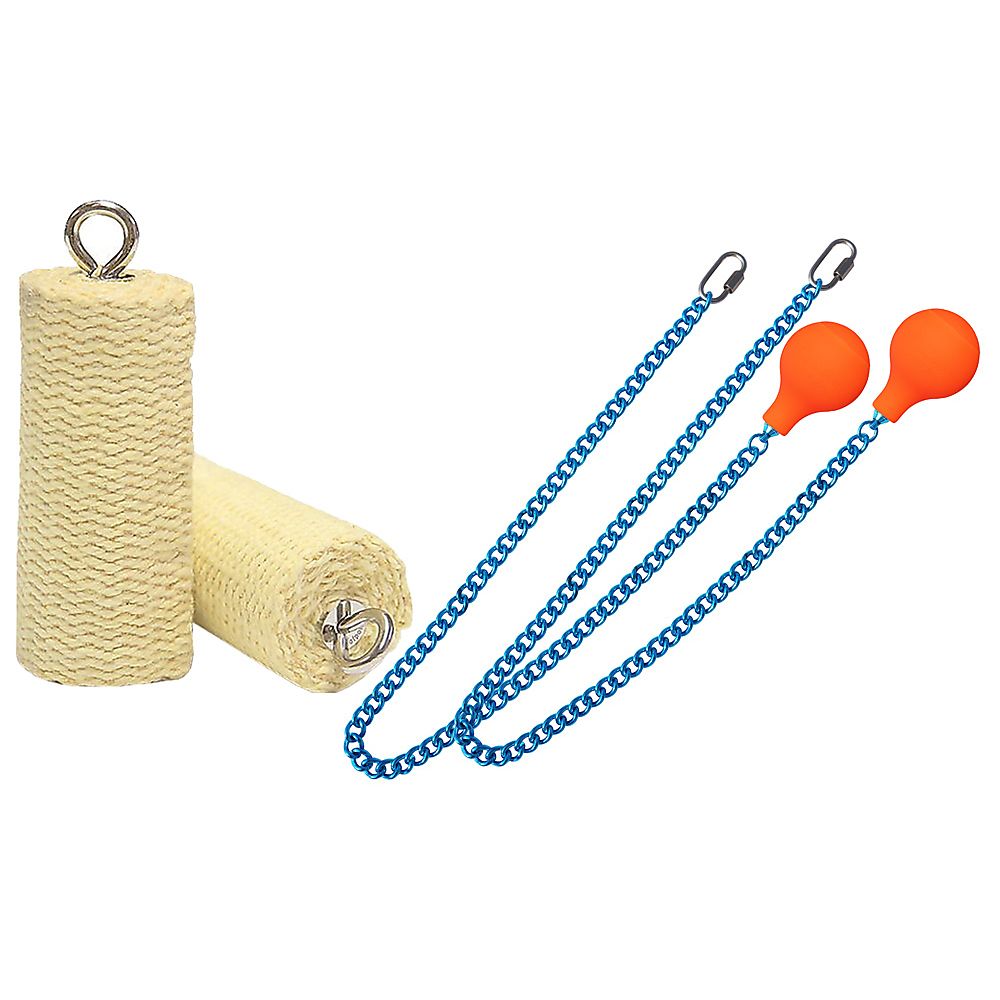 Pair of Pro Large Weka Fire Poi