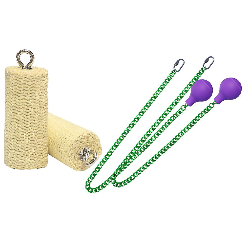 Pair of Pro Large Weka Fire Poi