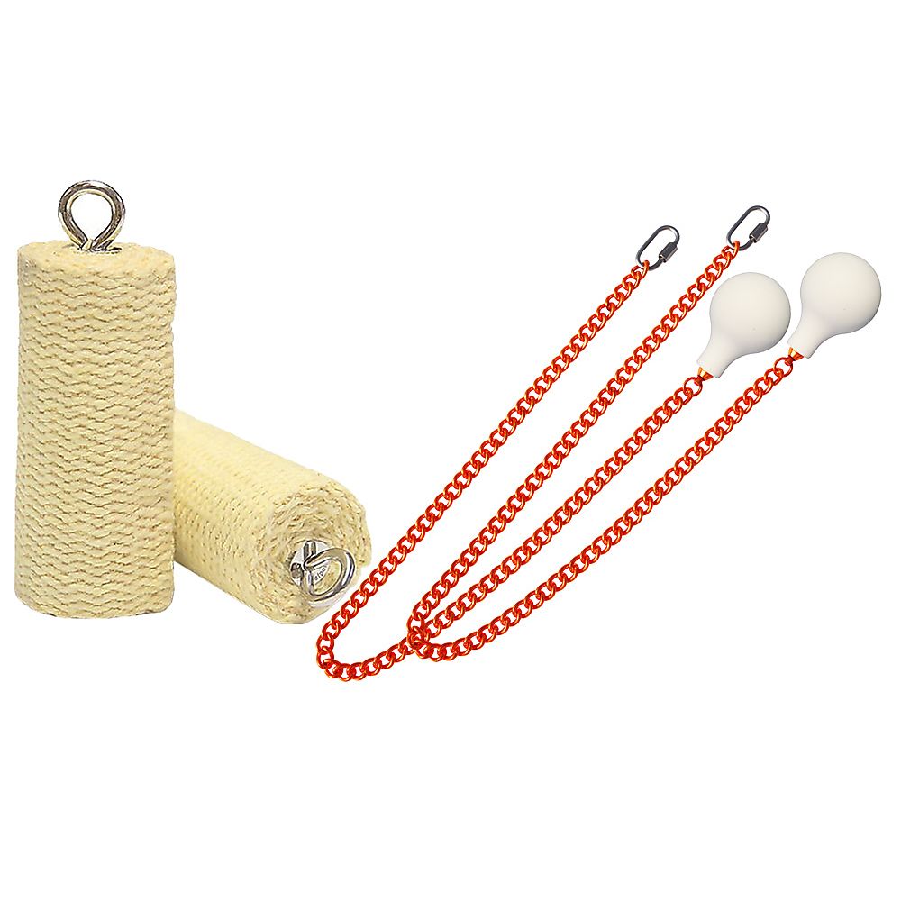 Pair of Pro Large Weka Fire Poi