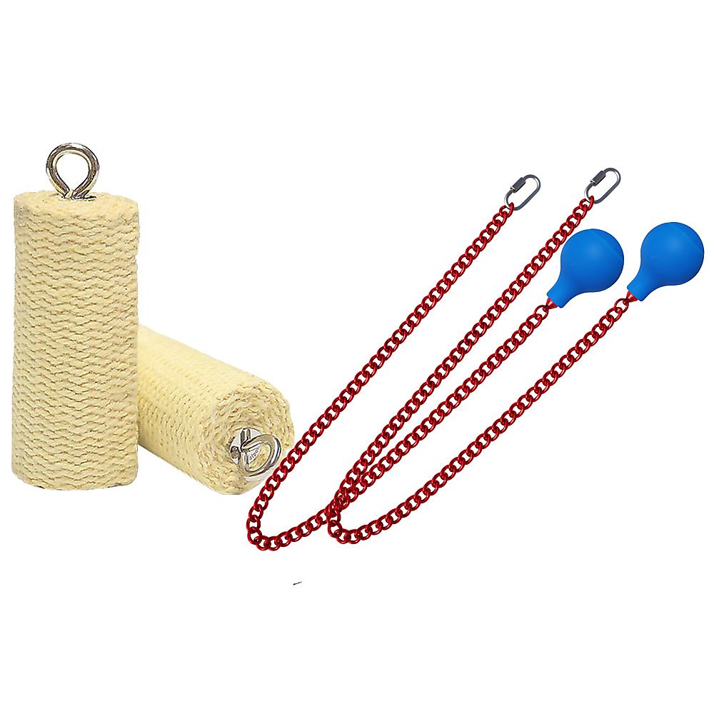 Pair of Pro Large Weka Fire Poi