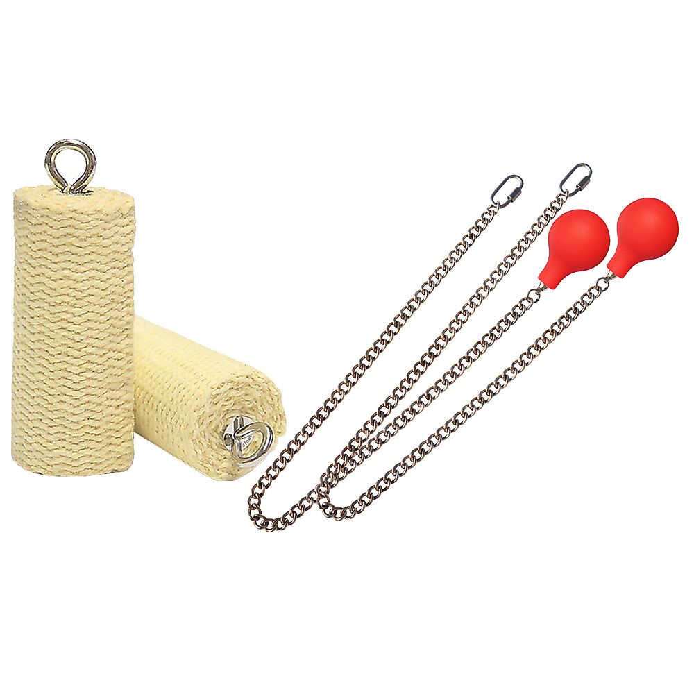 Pair of Pro Large Weka Fire Poi