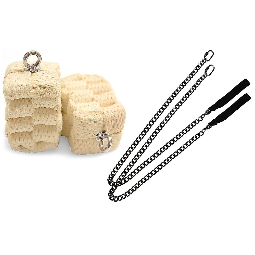 Pair of Pro Large Block Fire Poi