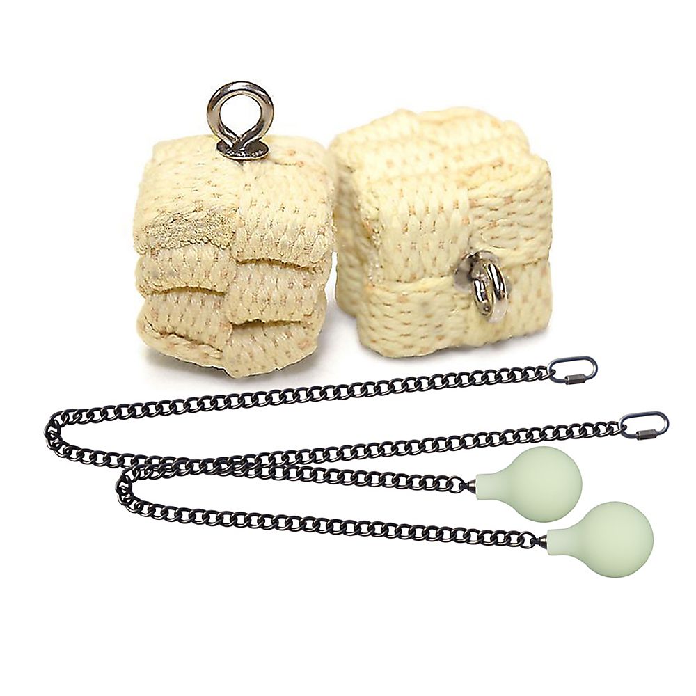 Pair of Pro Medium Block Fire Poi