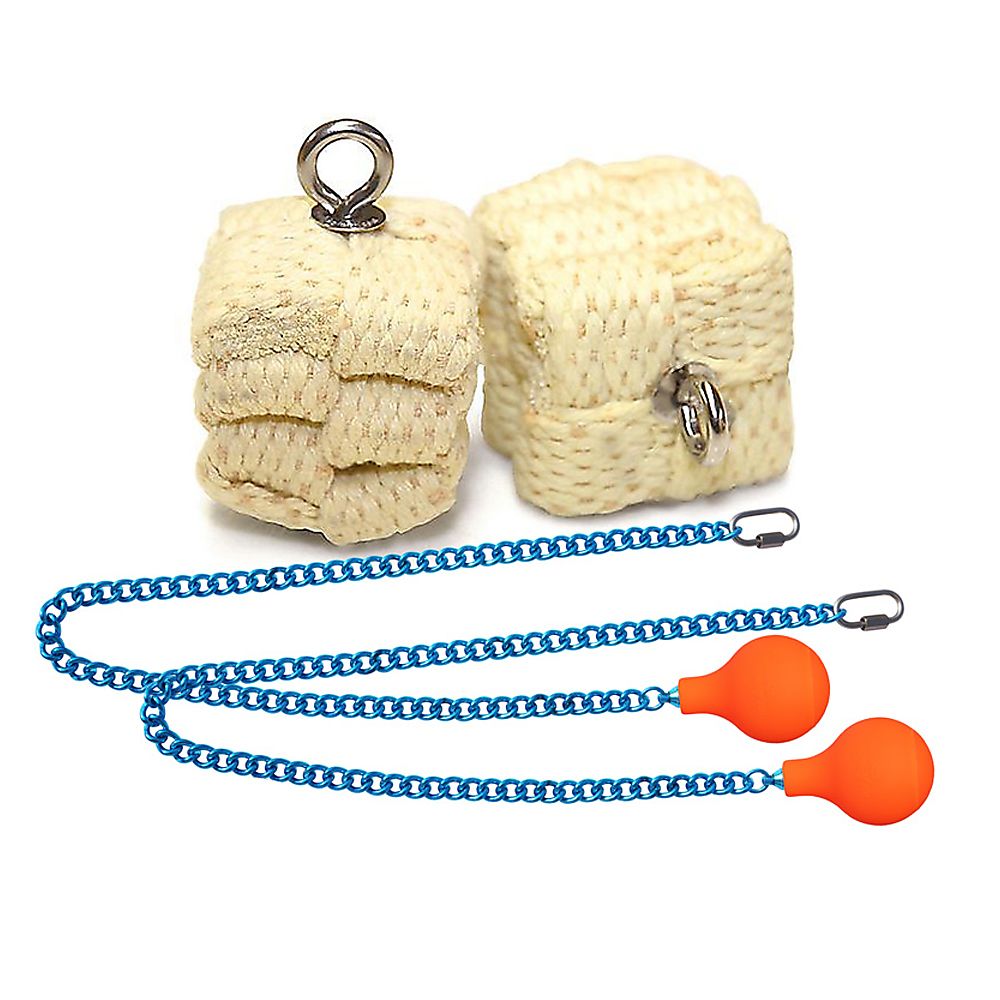 Pair of Pro Medium Block Fire Poi