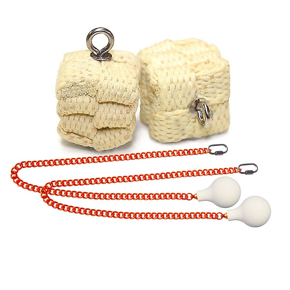 Pair of Pro Medium Block Fire Poi