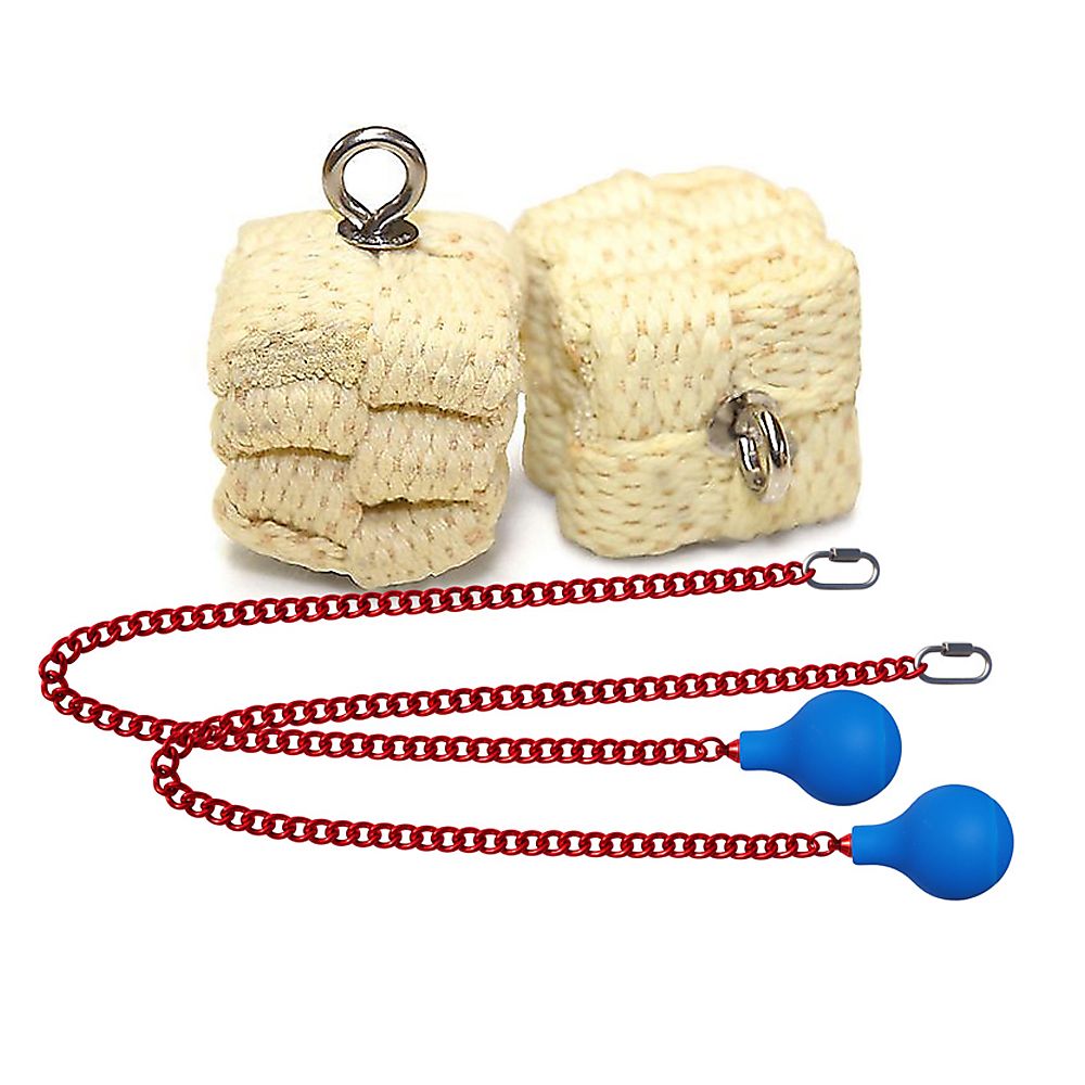 Pair of Pro Medium Block Fire Poi