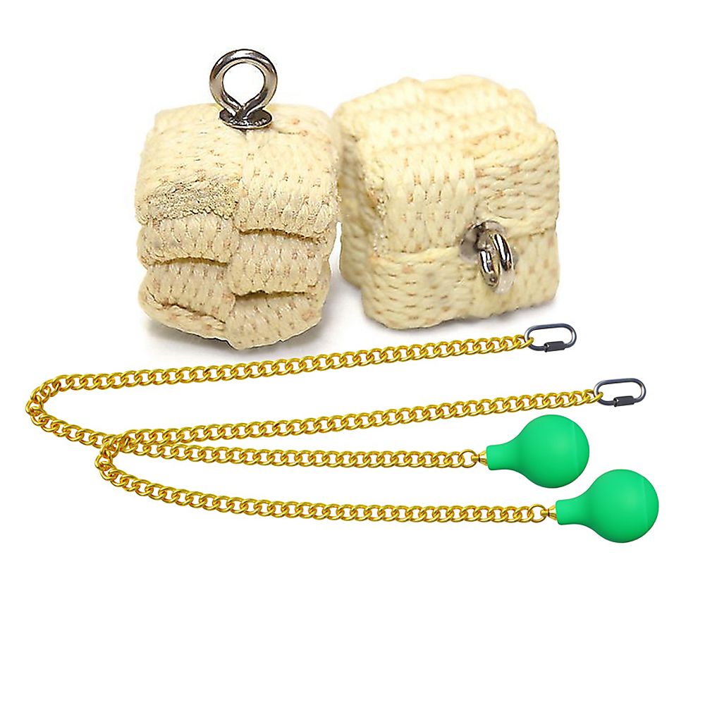 Pair of Pro Medium Block Fire Poi