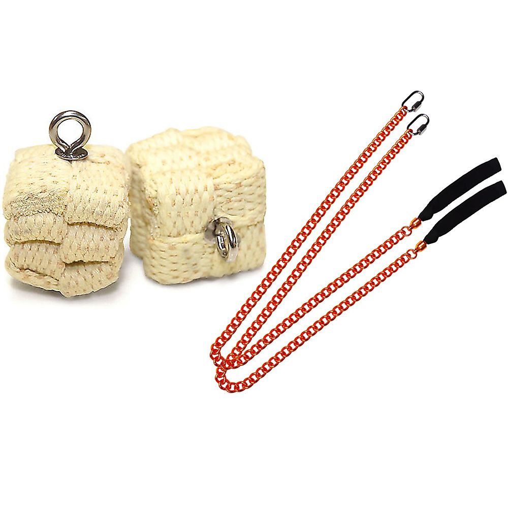 Pair of Pro Medium Block Fire Poi