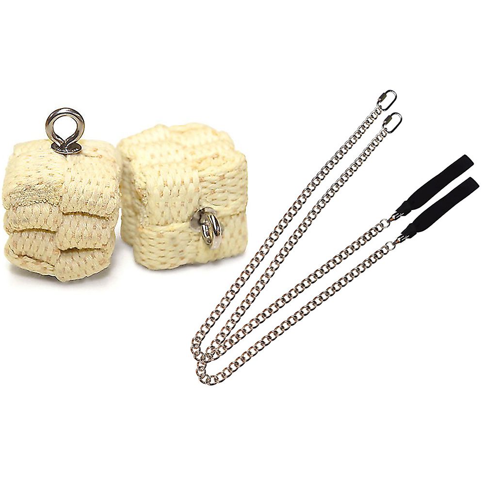 Pair of Pro Medium Block Fire Poi