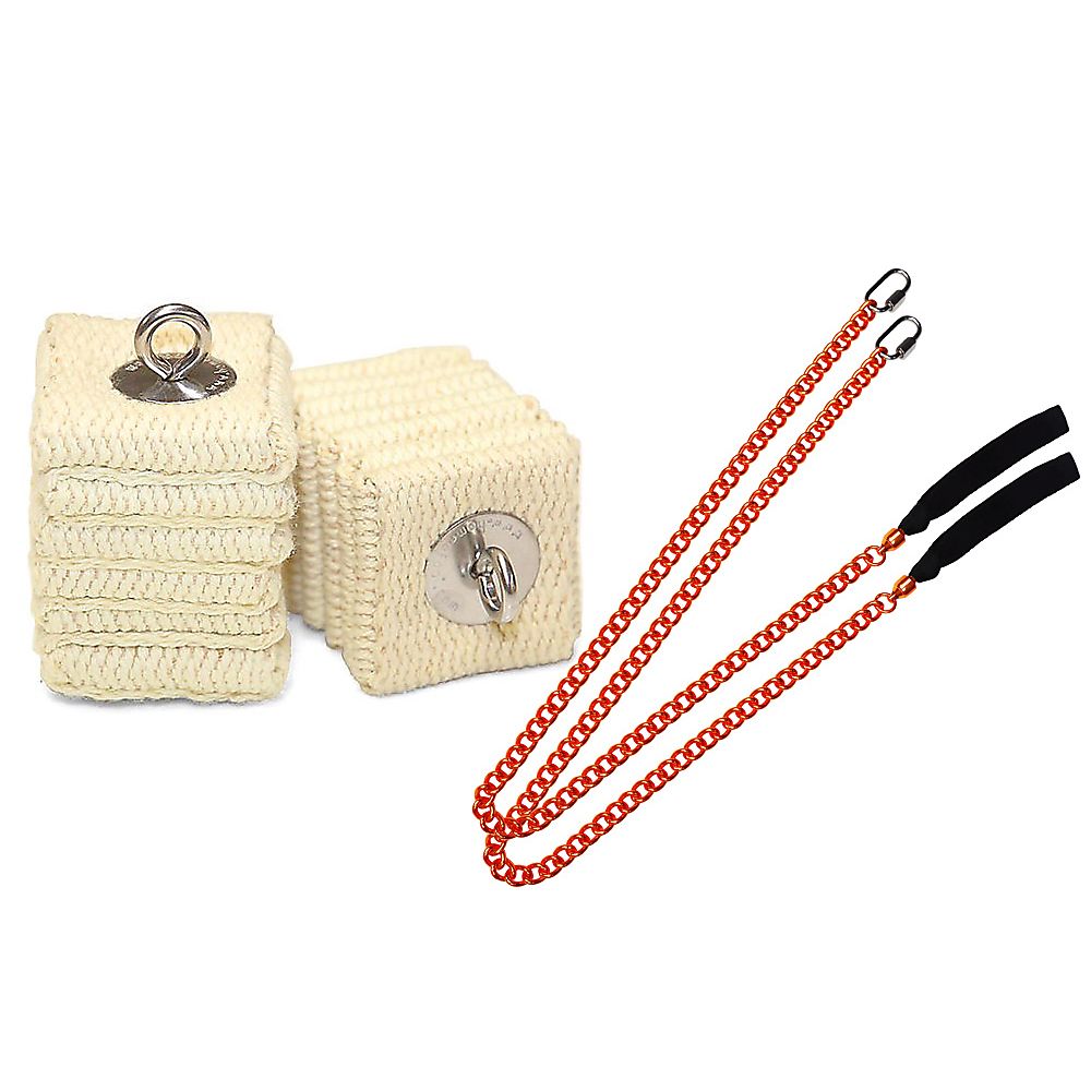 Pair of Pro Large Cathedral Fire Poi