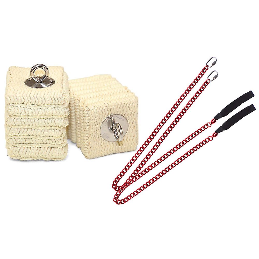 Pair of Pro Large Cathedral Fire Poi