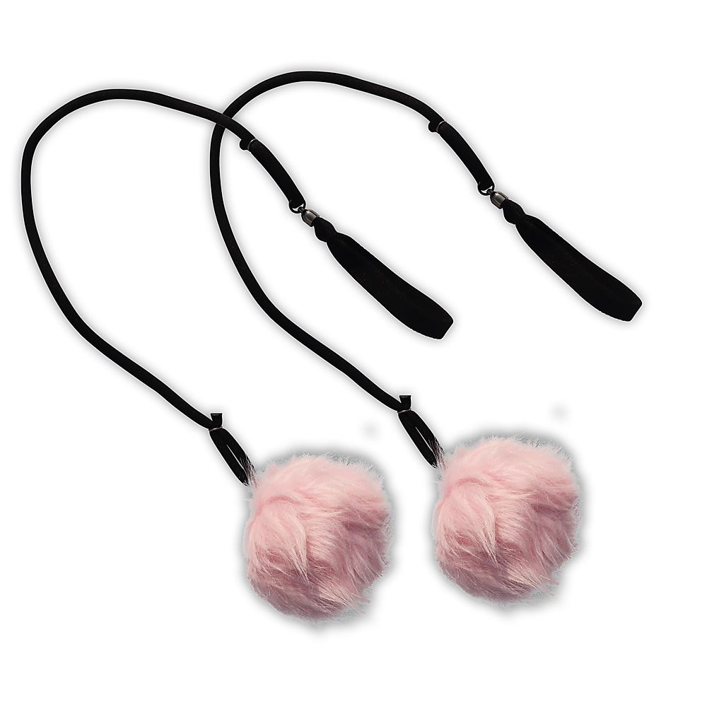Pair of Fluffy Poi with Pro Strap Cole Cord
