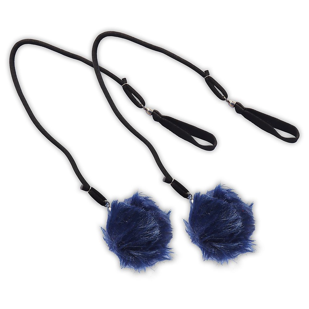 Pair of Fluffy Poi with Pro Strap Cole Cord