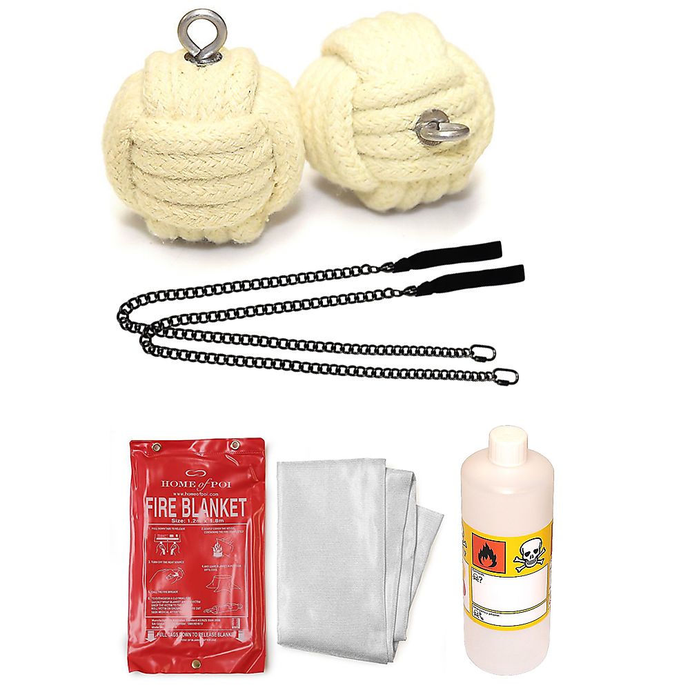 Starter Fire Poi kit