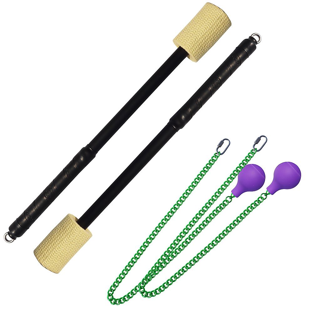 Pair of Fire Torch Poi 75mm Heads