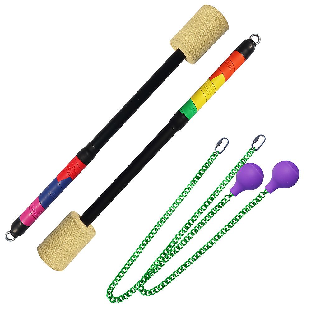Pair of Fire Torch Poi 75mm Heads
