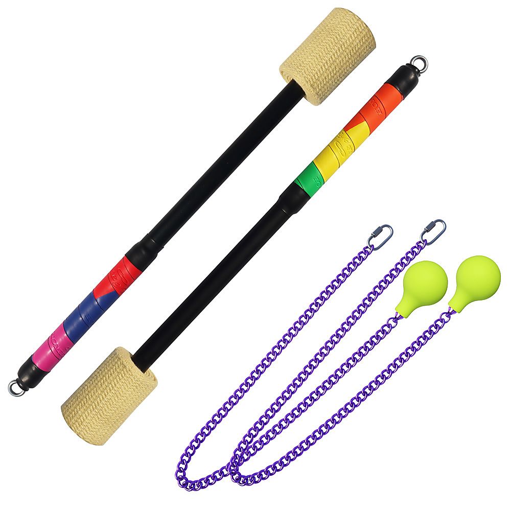 Pair of Fire Torch Poi 75mm Heads