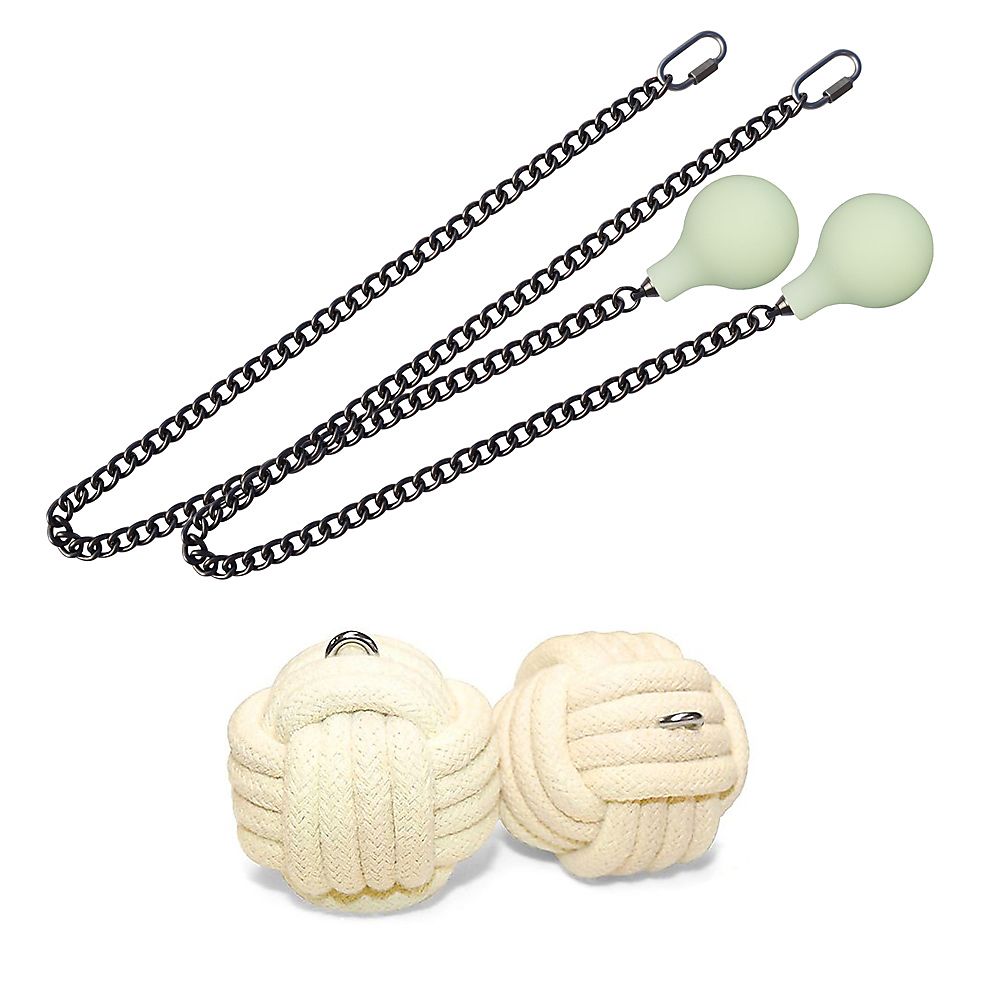 Pair of Pro Large Monkey Fist Fire Poi