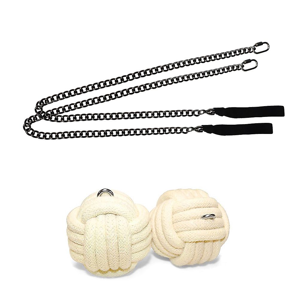 Pair of Pro Large Monkey Fist Fire Poi