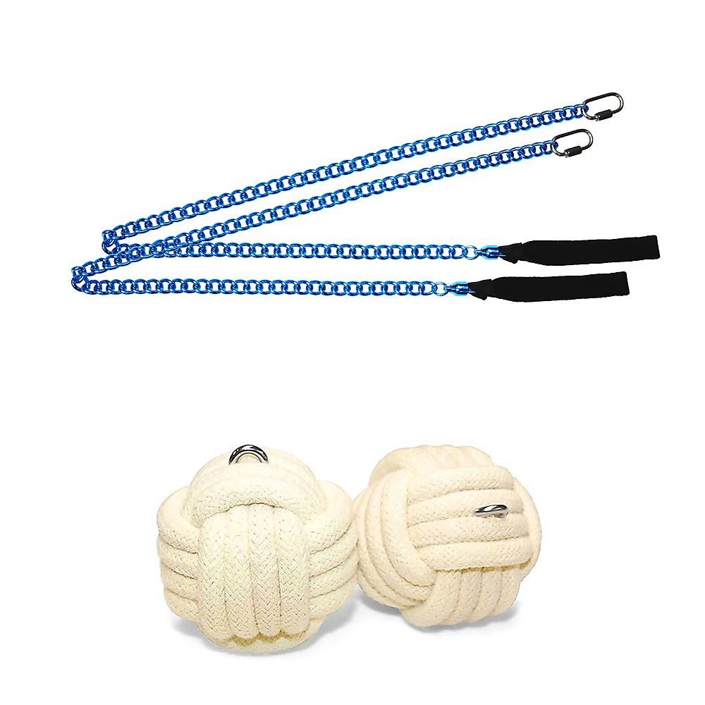 Pair of Pro Large Monkey Fist Fire Poi