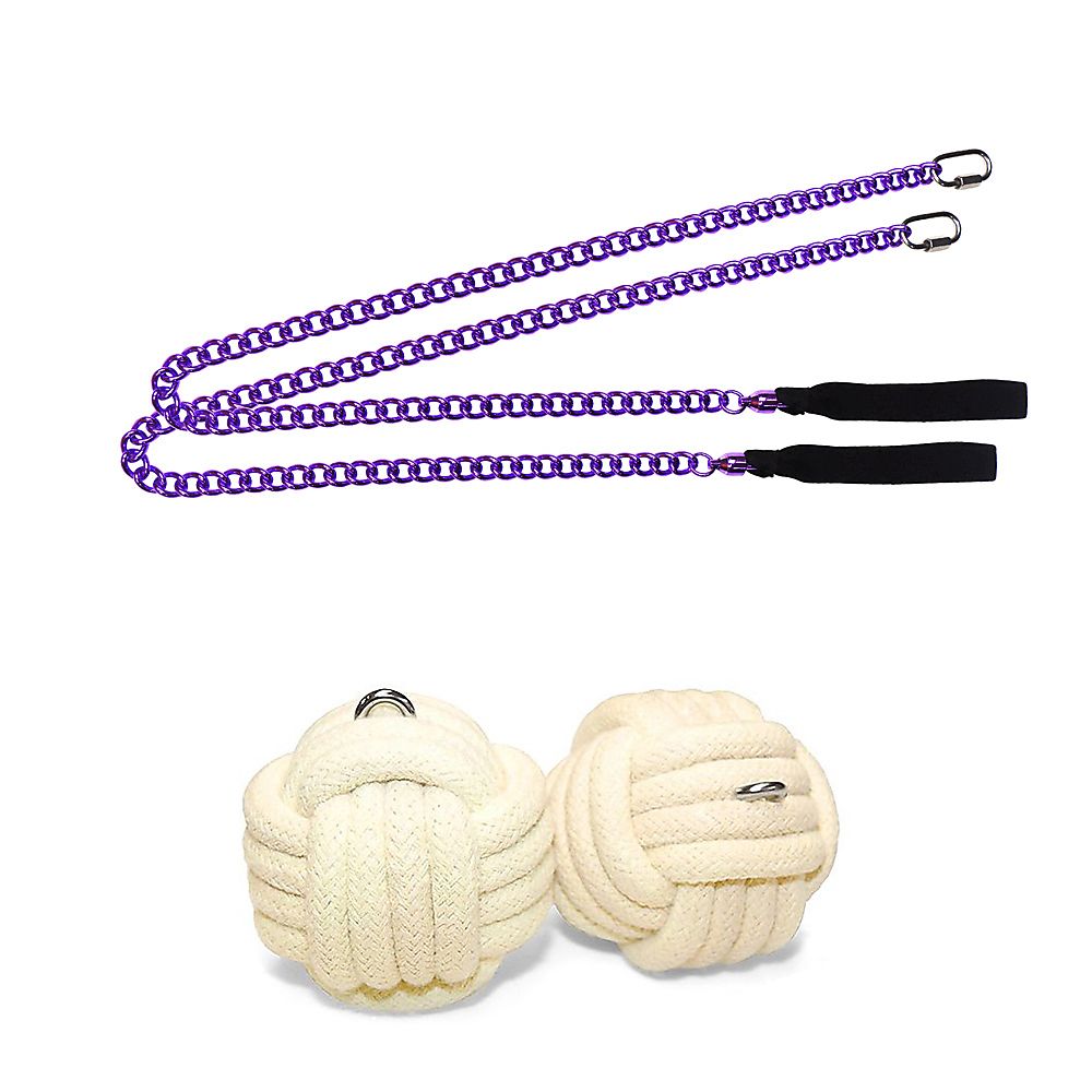 Pair of Pro Large Monkey Fist Fire Poi