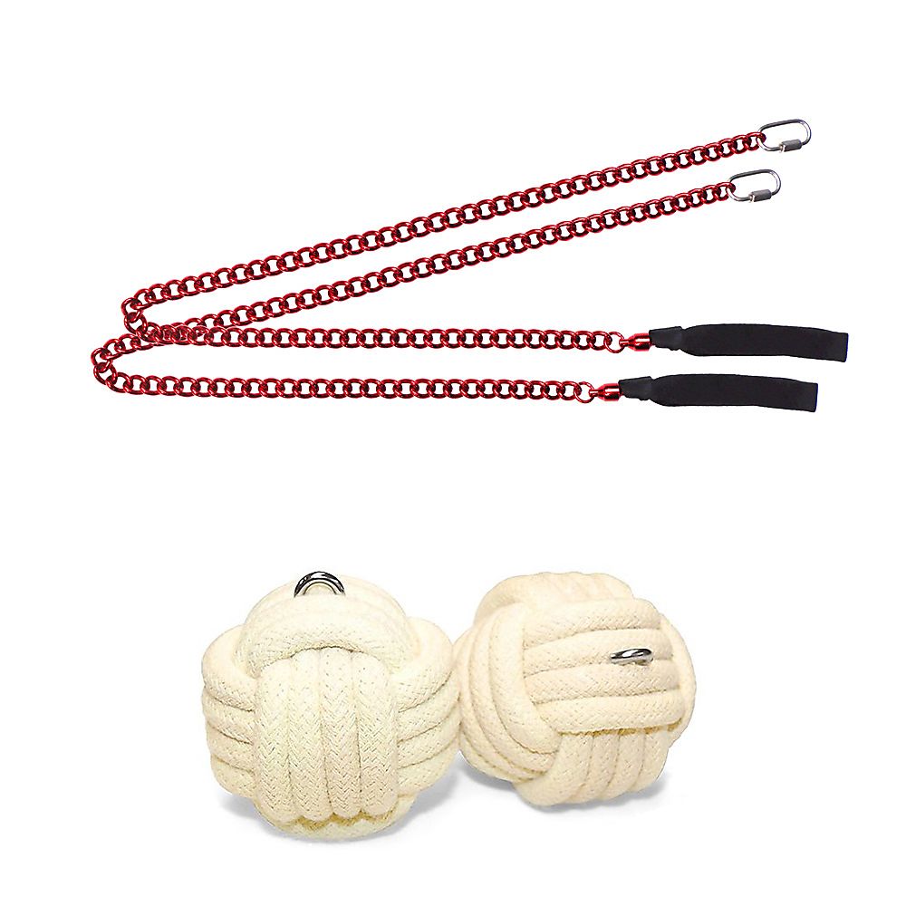 Pair of Pro Large Monkey Fist Fire Poi