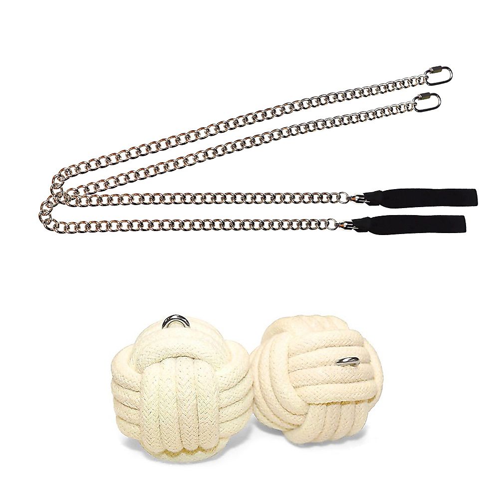 Pair of Pro Large Monkey Fist Fire Poi