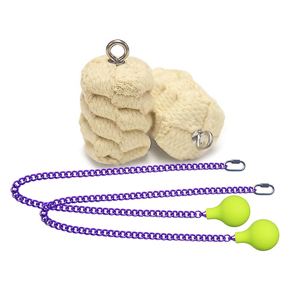 Pair of Pro Large Twista Fire Poi