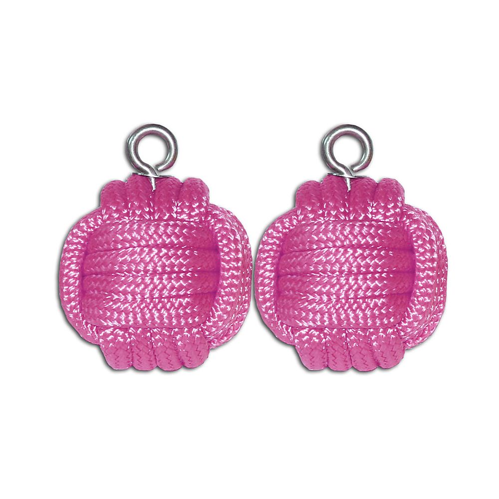 Pair of Nylon Rope Monkeyfist Poi Heads