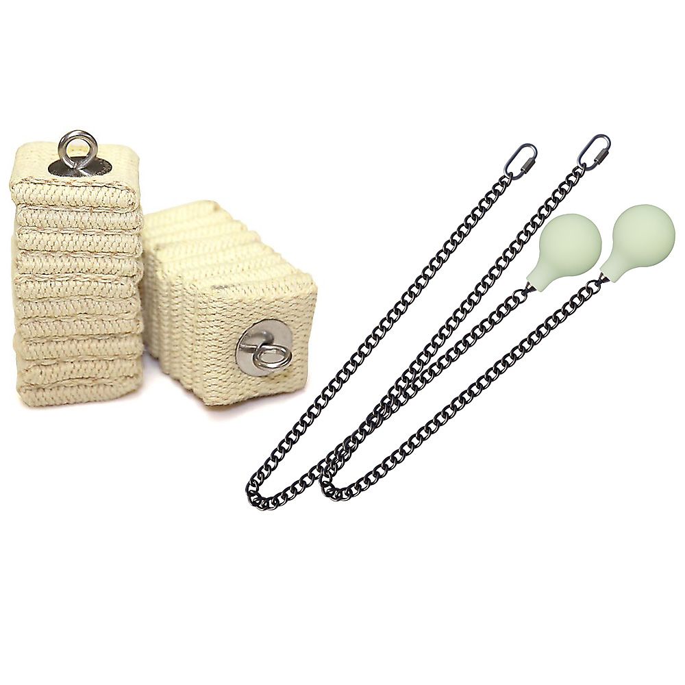 Pair of Pro Extra Large Cathedral Fire Poi